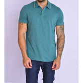 POLO TOMMY MASC IM ATHLETIC PIQUE PREP T VERDE